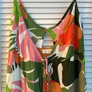 Aila Blue Wrap Dress